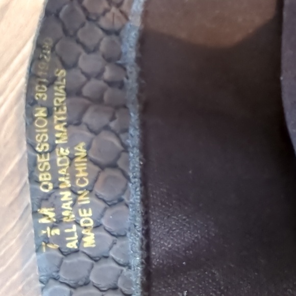 Carlos Santana Obsession Brown Snakeskin - Platform Knee-High Boots - 7 1/2 - Picture 8 of 12